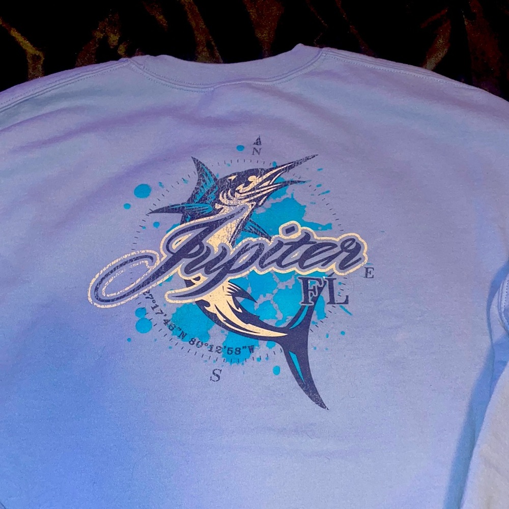 Marlon blue sweater